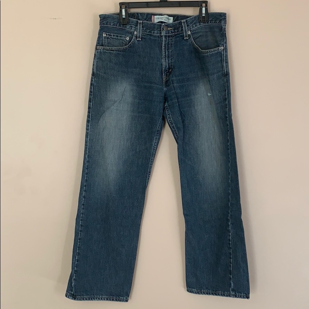 Low Rise Straight Jeans